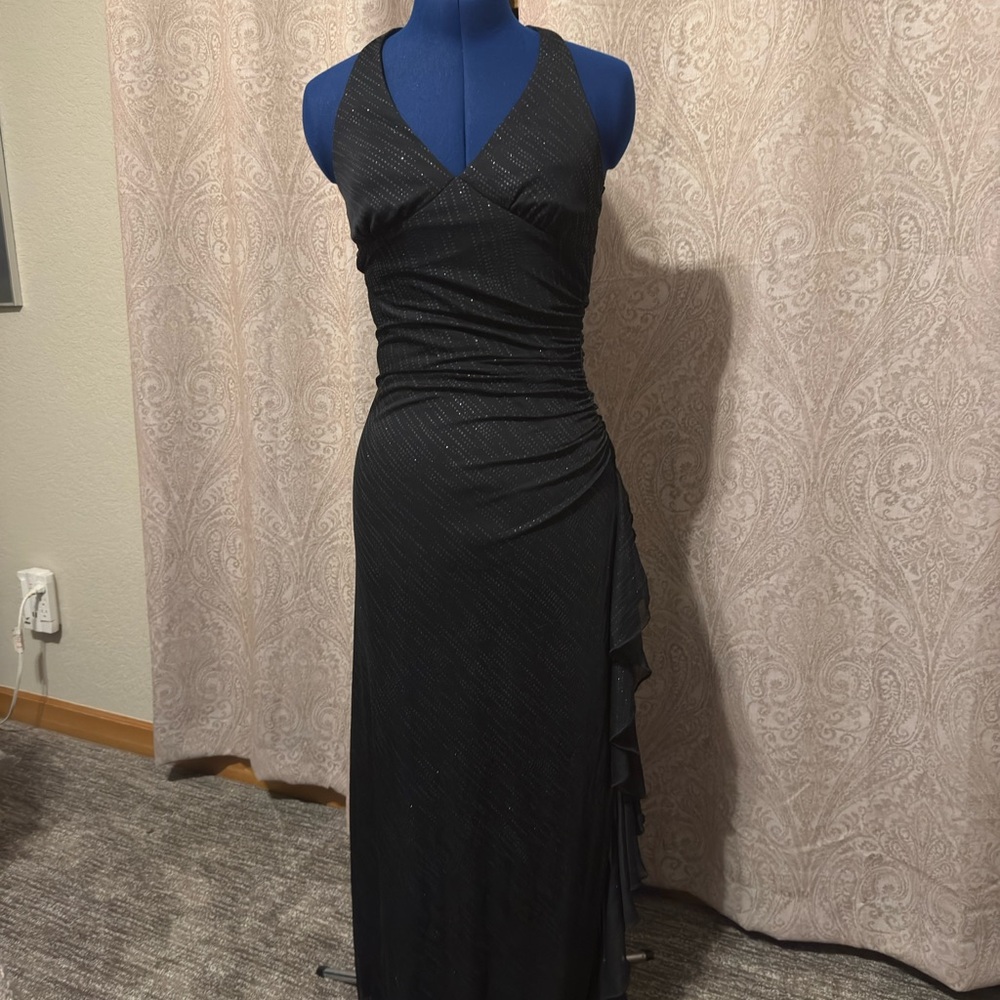 Elegant Black Evening Dress